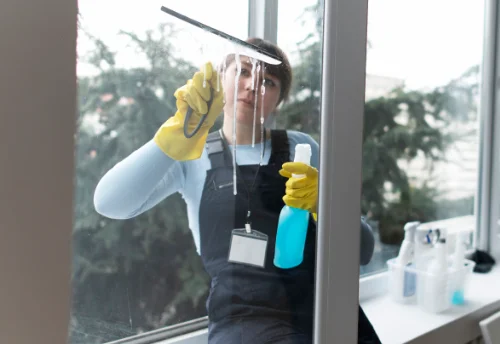 Nettoyage de vitres intérieures et extérieures à Saint-Julien-sur-Sarthe